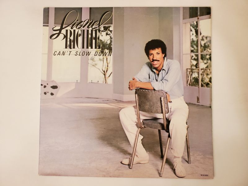 Lionel Richie Can't Slow Down vinyl record